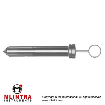 Proctoscope With Obturator Stainless Steel, Diameter - Working Length 21 mm Ø - 120 mm